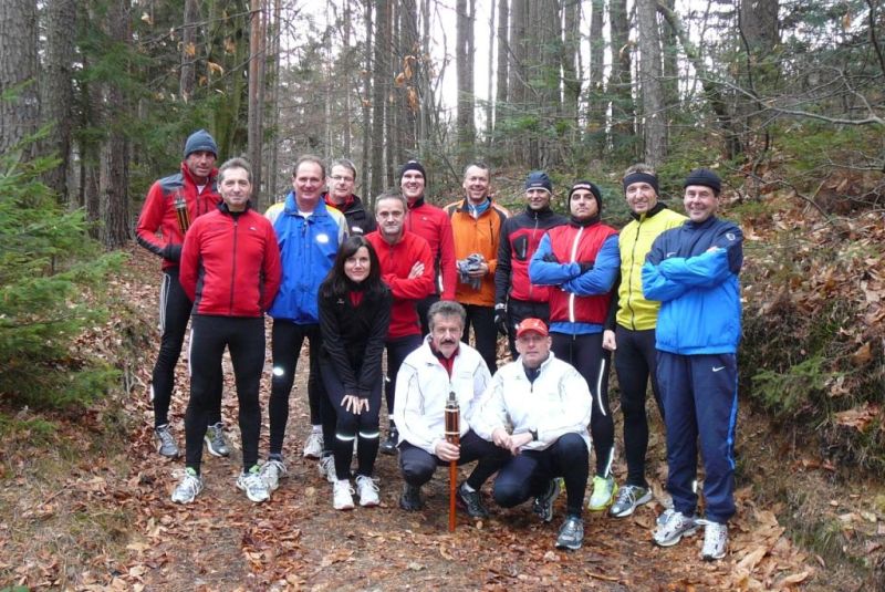 Gruppenfoto vor dem Start