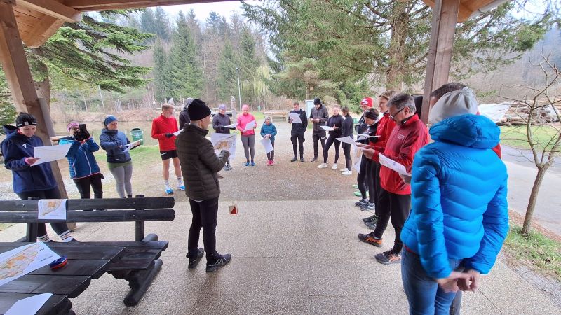 laufclubinternes Lauftechniktraining - Orientierungslauf  -  09.03.2024